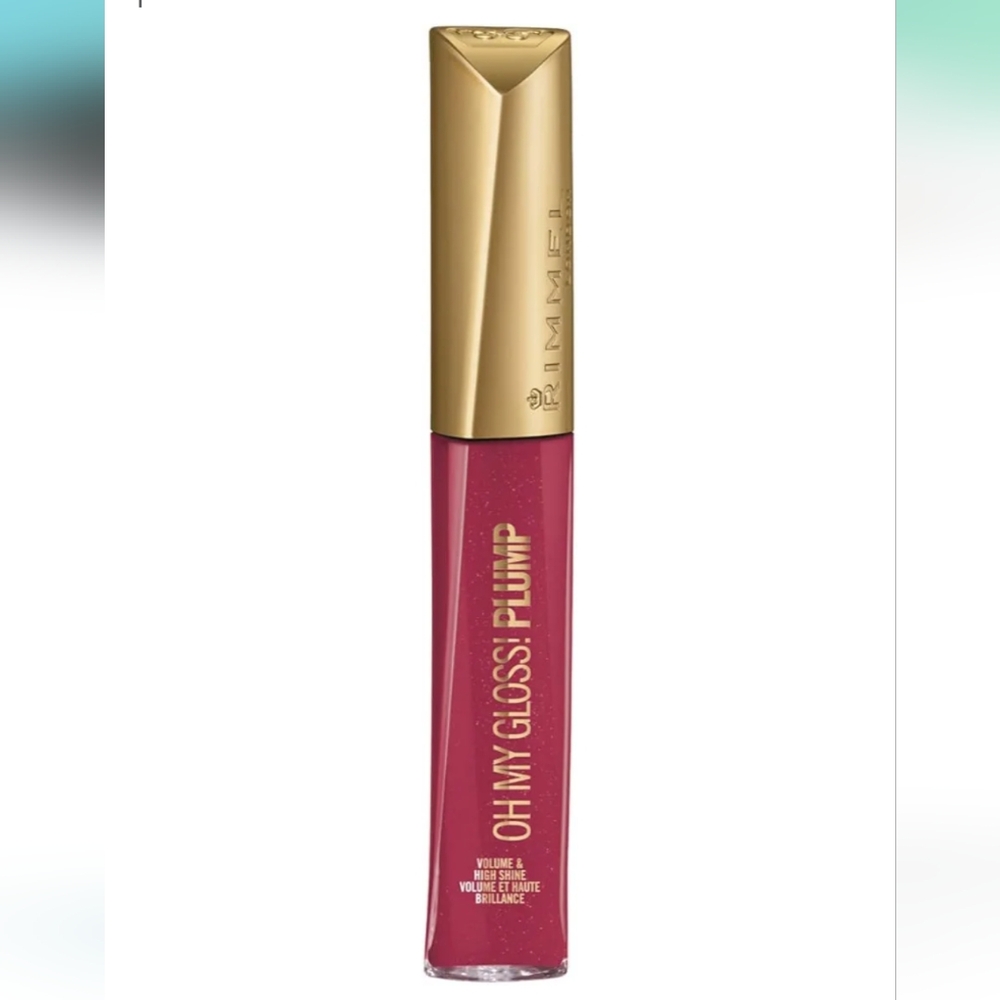 2 Rimmel London Stay Plumped 501 Raspberry Sundae Lip Gloss - Picture 2 of 6